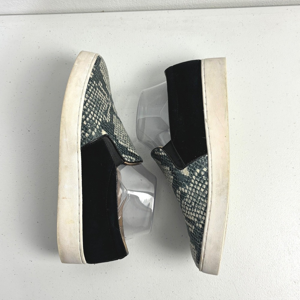 Vionic Midi Slip On Sneakers Snakeskin Print Suede Orthopedic Comfort Women  8 - Picture 5 of 11